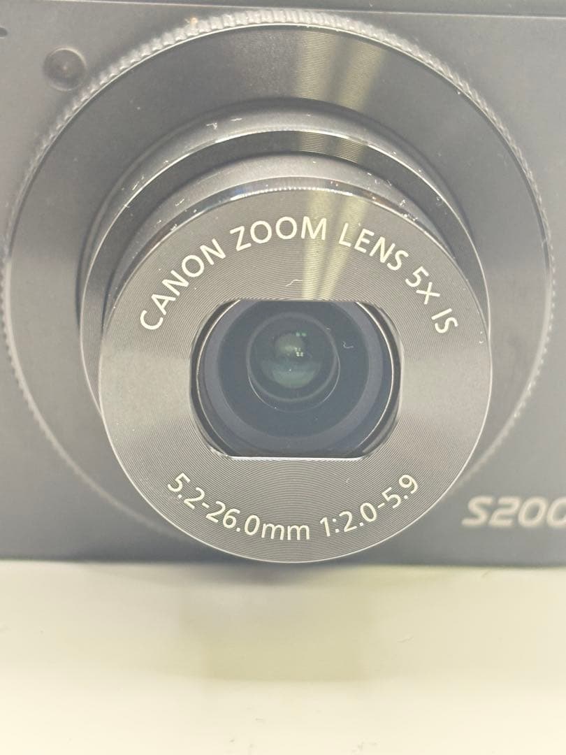 Canon powershot S200 ブラック　コンパクトデジタルカメラ