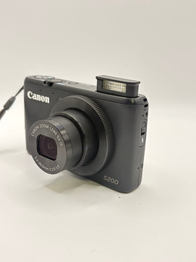 Canon powershot S200 ブラック　コンパクトデジタルカメラ