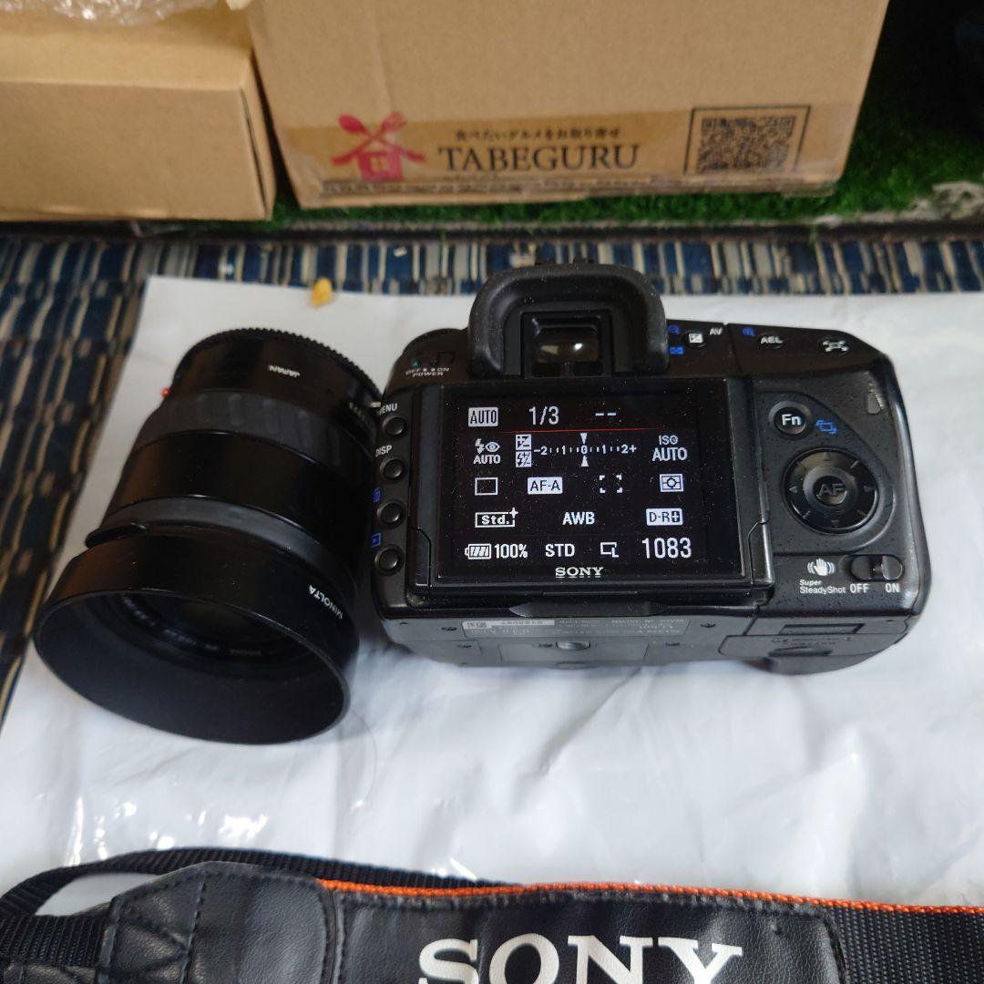 SONY α350 デジタル一眼レフカメラ minolta　35-105mm