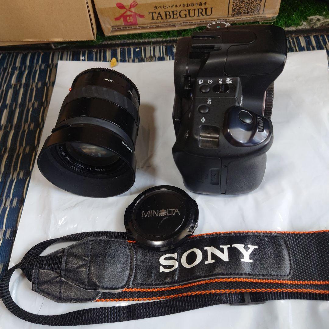 SONY α350 デジタル一眼レフカメラ minolta　35-105mm