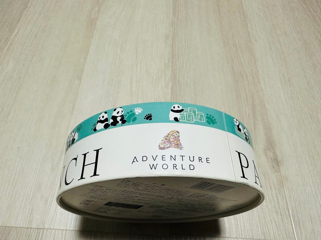 パンダ　お土産　クランチ　空箱　ケース　小物