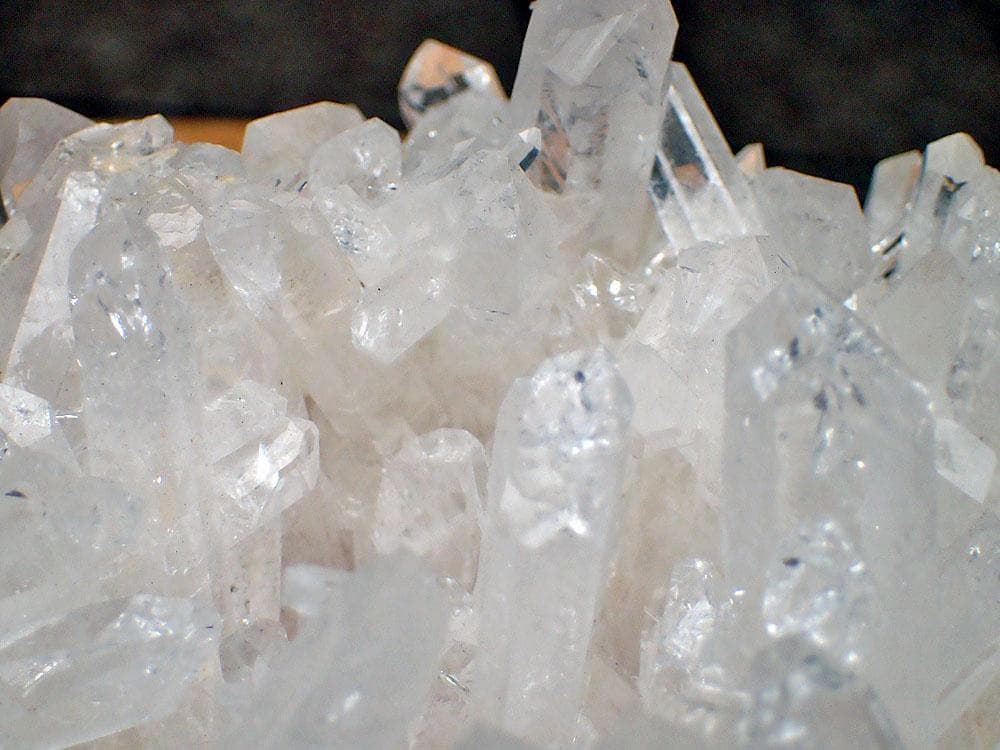 【天然石】水晶クラスター＿底面の輝きがハンパ無い！