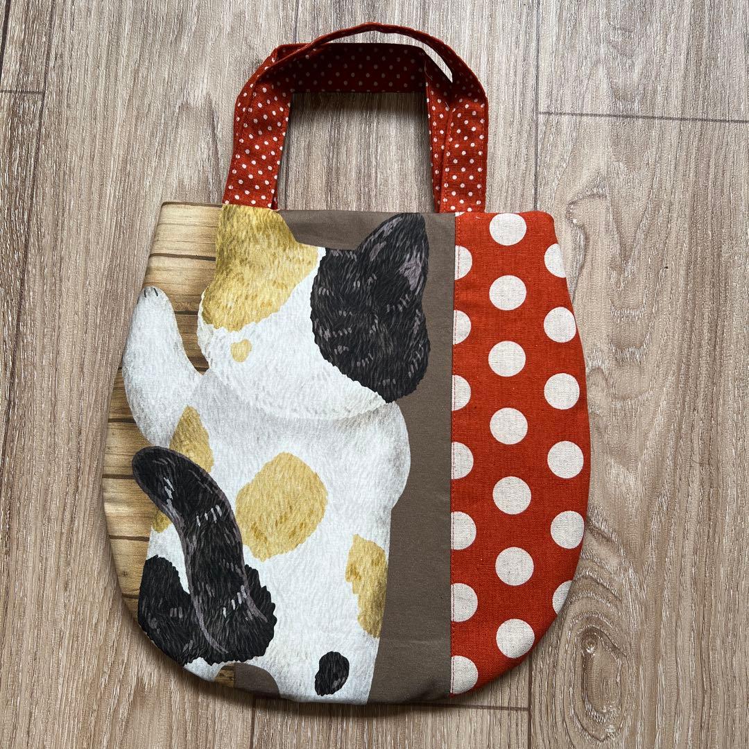 キラキラ⭐️　ひょっこり猫＆ポーチ