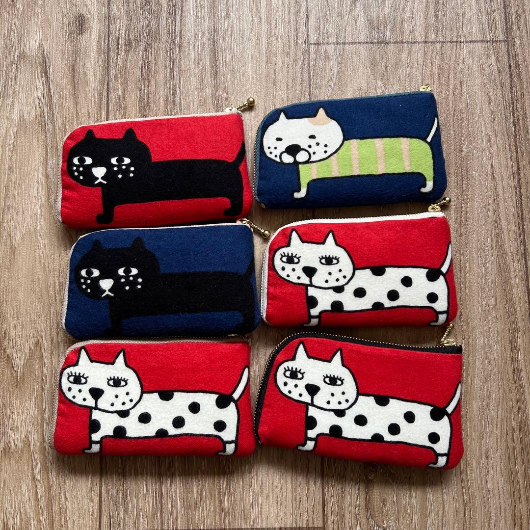 キラキラ⭐️　ひょっこり猫＆ポーチ