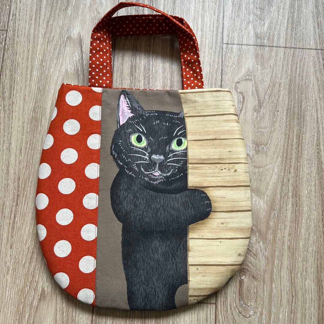 キラキラ⭐️　ひょっこり猫＆ポーチ