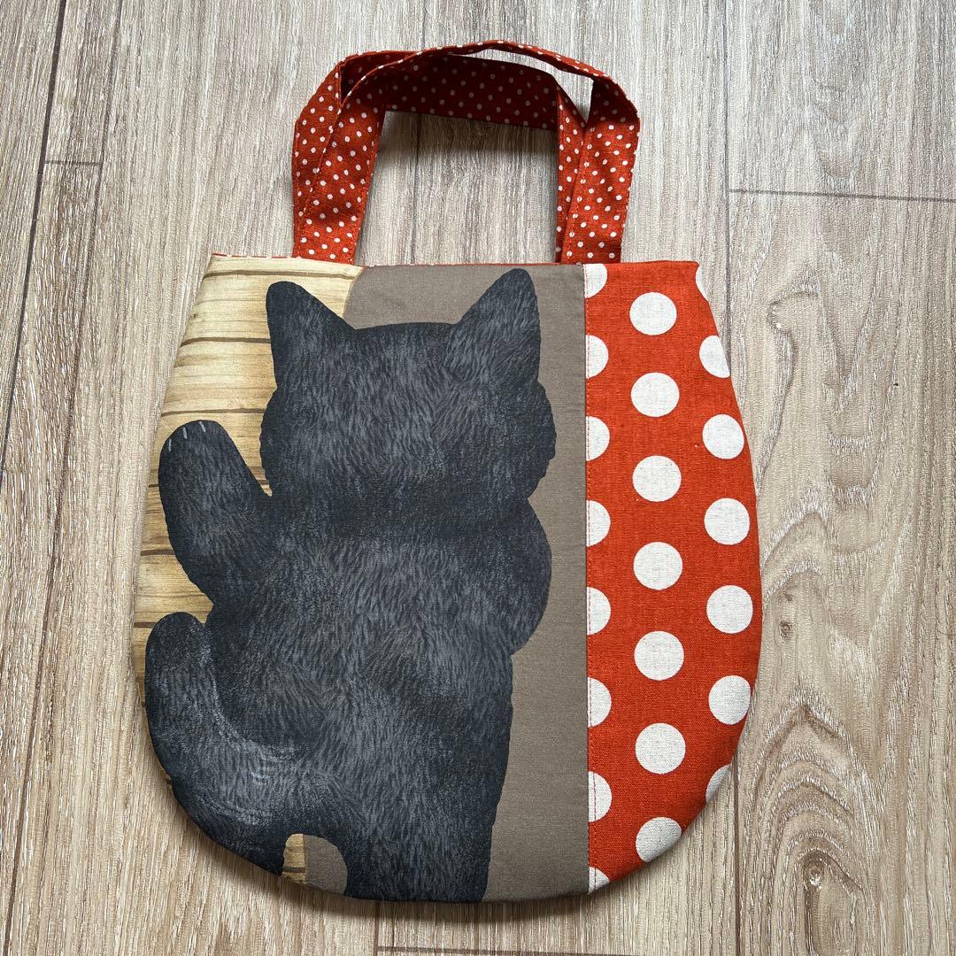 キラキラ⭐️　ひょっこり猫＆ポーチ