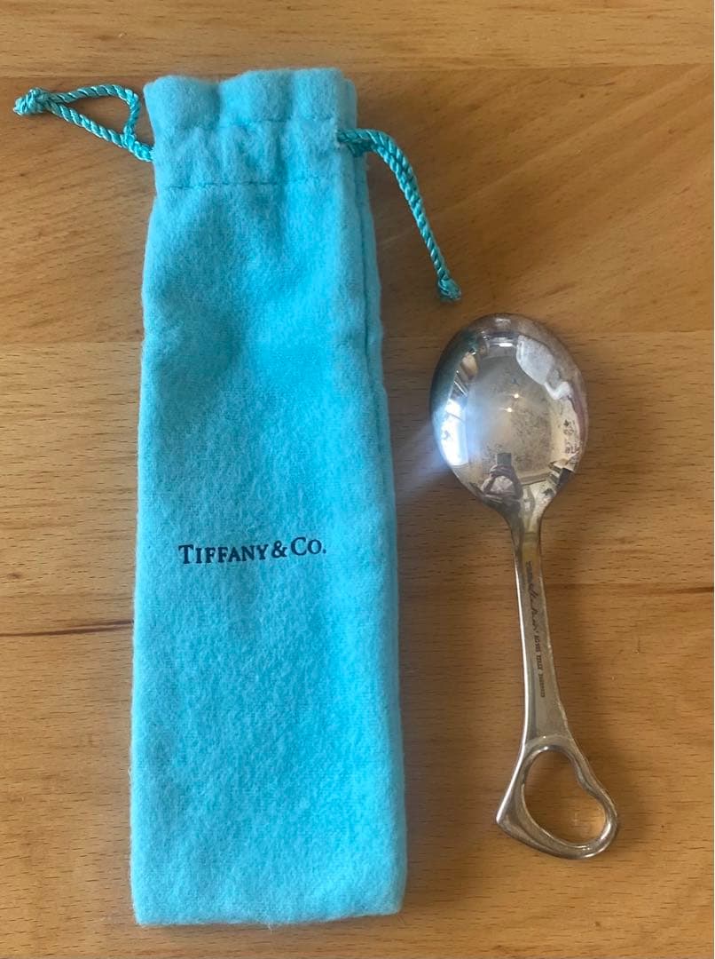 Tiffany & Co. シルバースプーン 専用ポーチ付き