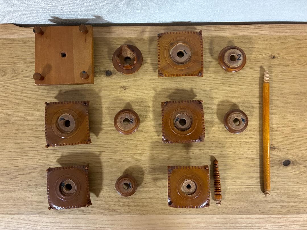 005 五重塔 寺院建築 木製 模型