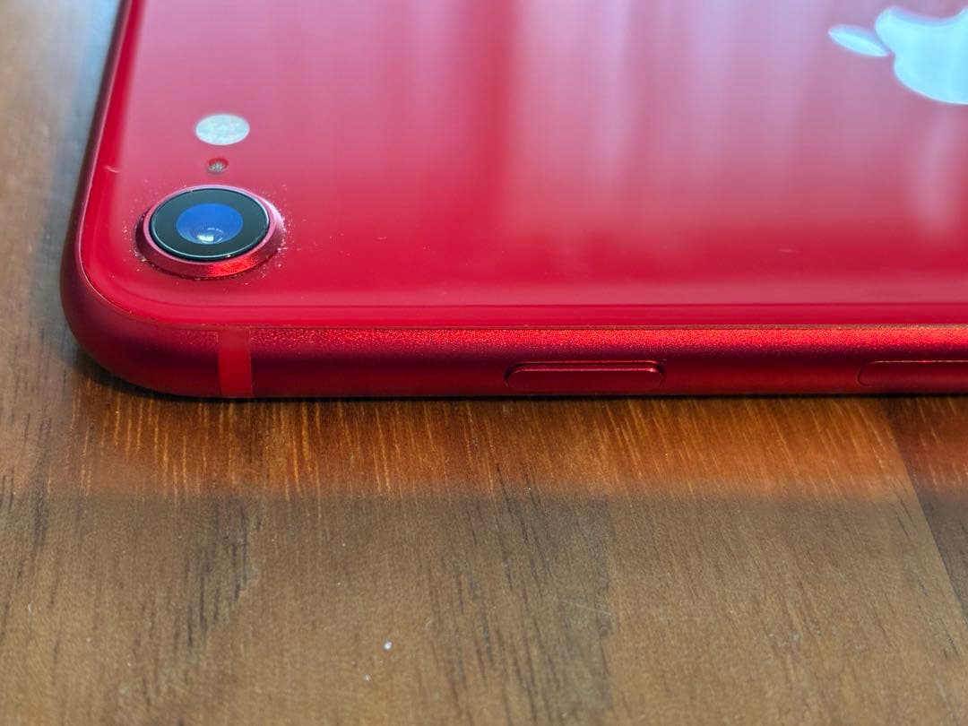 【値下げ！】【美品】iPhone SE2 64GB SIMフリー 赤