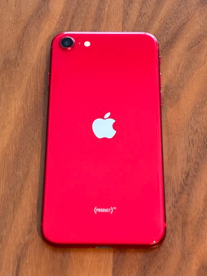 【値下げ！】【美品】iPhone SE2 64GB SIMフリー 赤