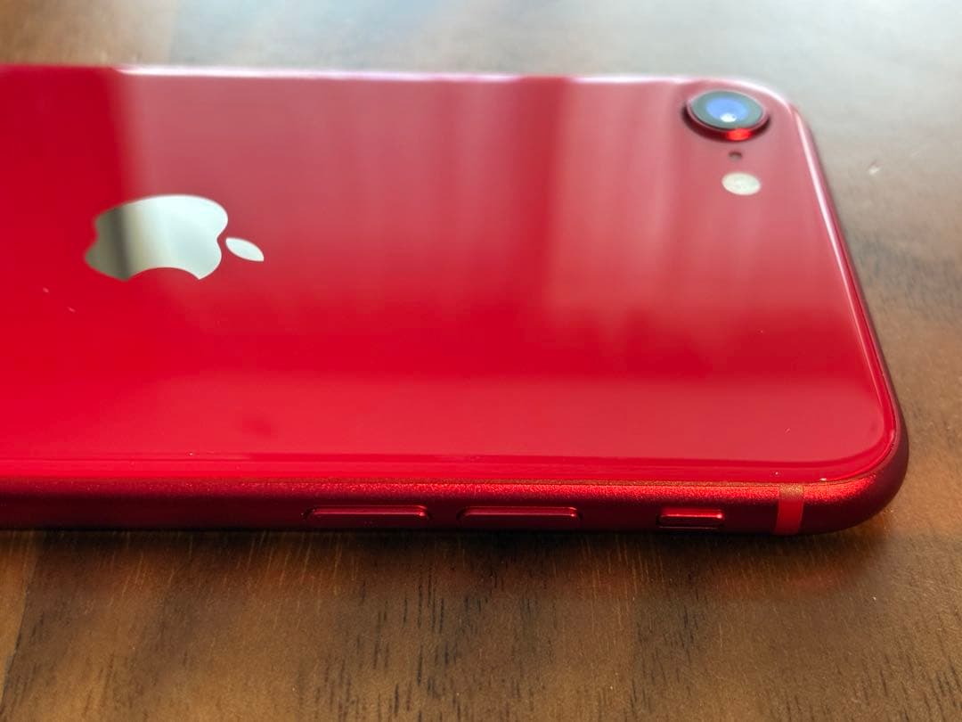 【値下げ！】【美品】iPhone SE2 64GB SIMフリー 赤