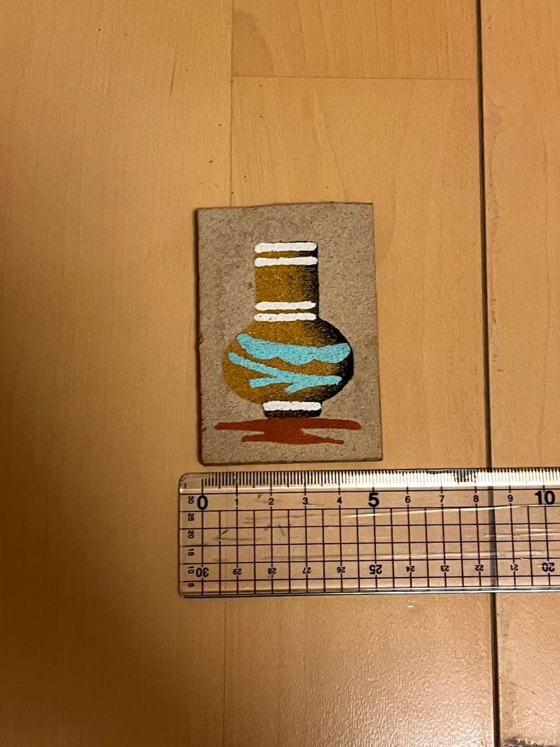 アメリカ先住民風アートボード 約25cm