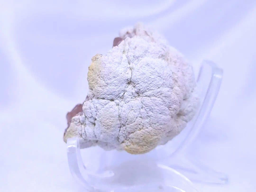 高品質　アルゼンチン産　パタゴニア　ピンクアメジスト　ジオード　フラワー付　②