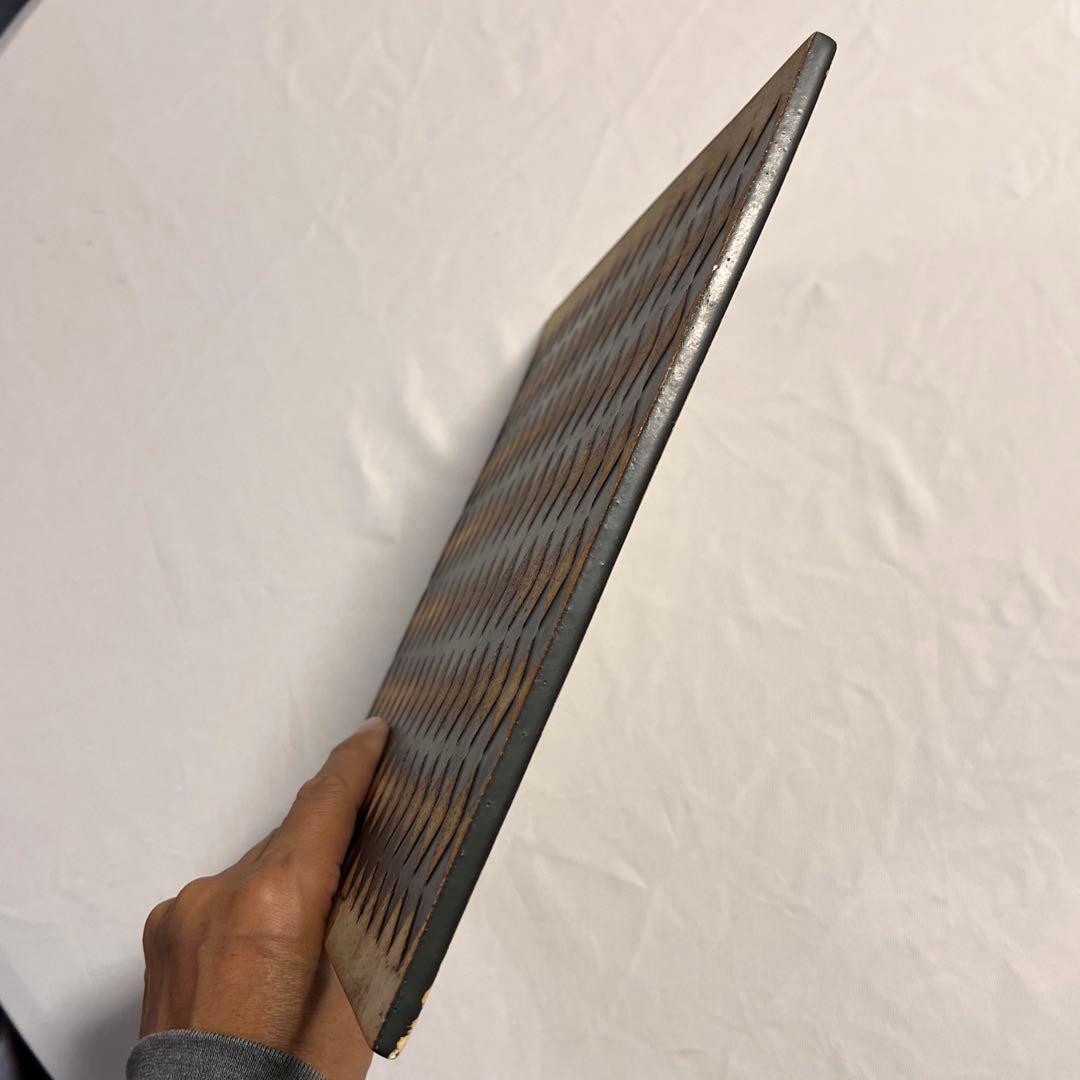 今村能章 陶器プレート（黒）