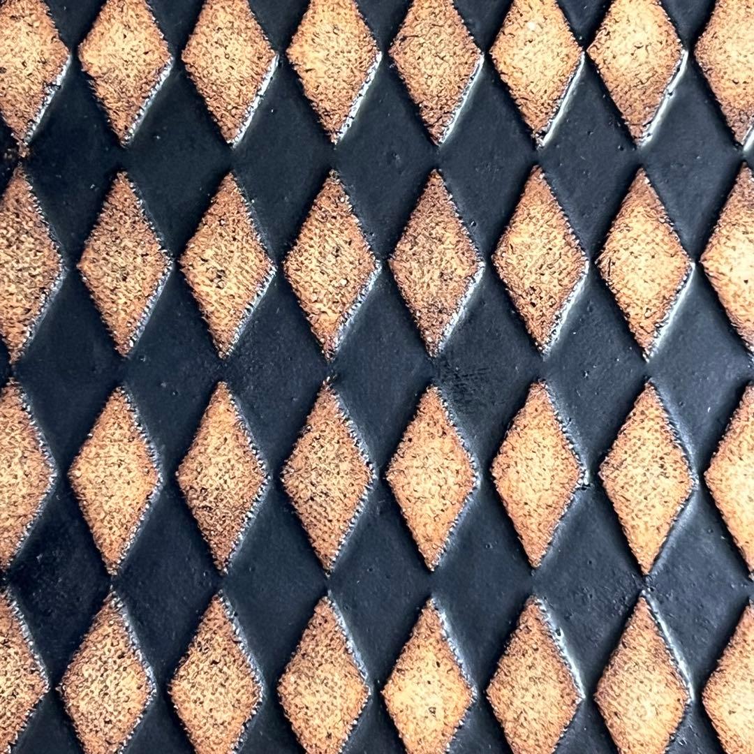 今村能章 陶器プレート（黒）