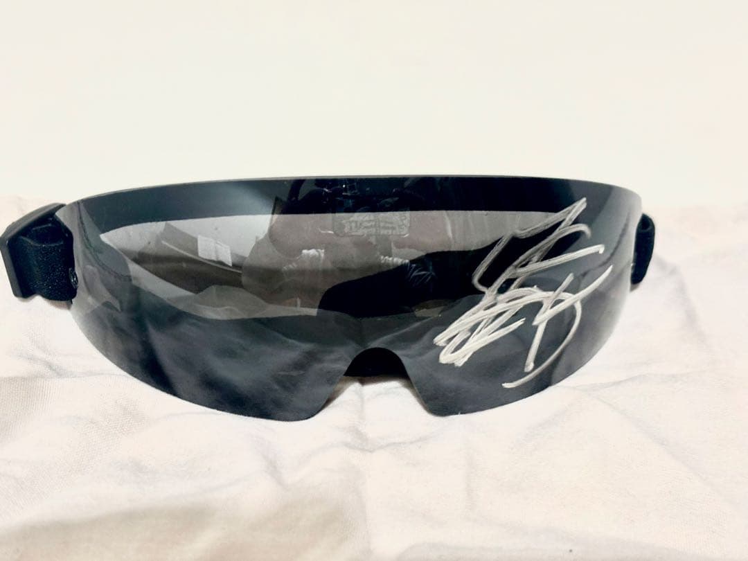 【川田将雅 直筆サイン入りゴーグル本人直接サイン／一点物／入手経緯明確】