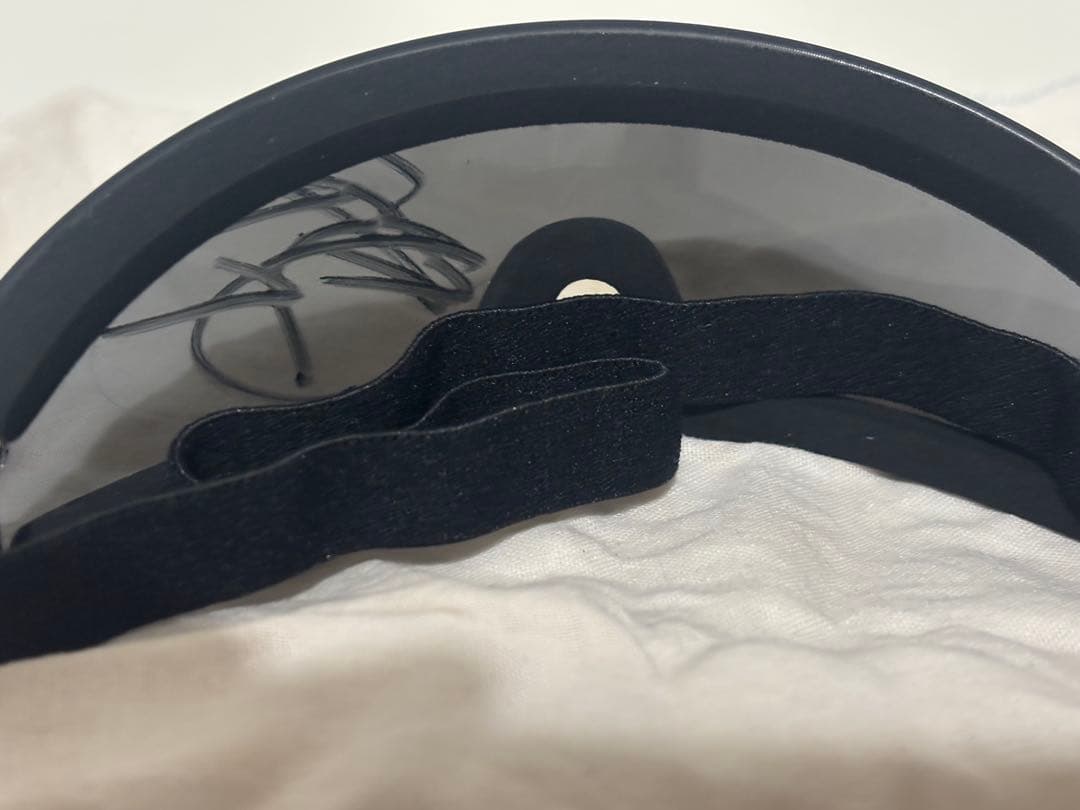 【川田将雅 直筆サイン入りゴーグル本人直接サイン／一点物／入手経緯明確】