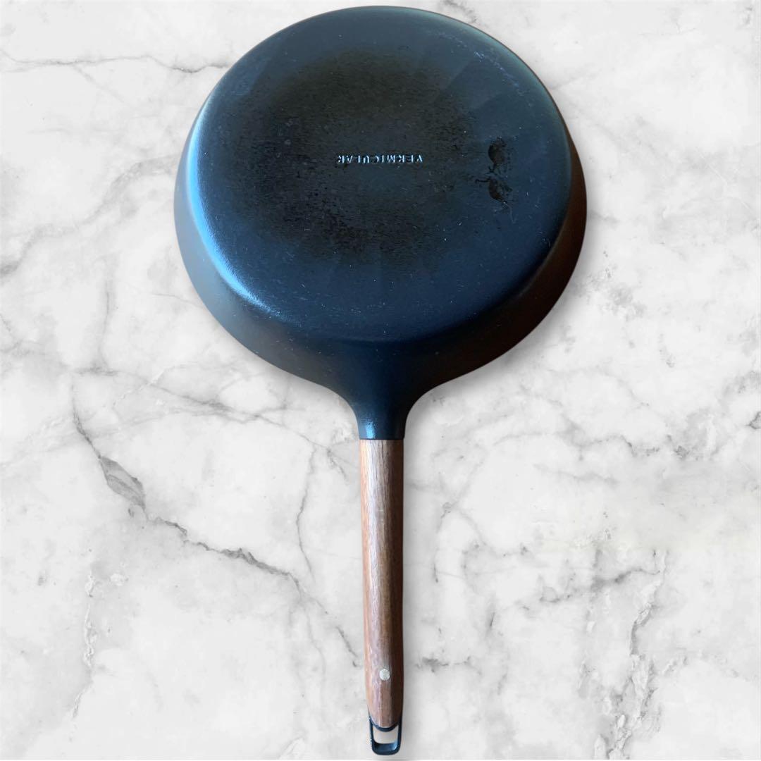 バーミキュラ フライパン 28cm ウォールナットハンドル IH対応