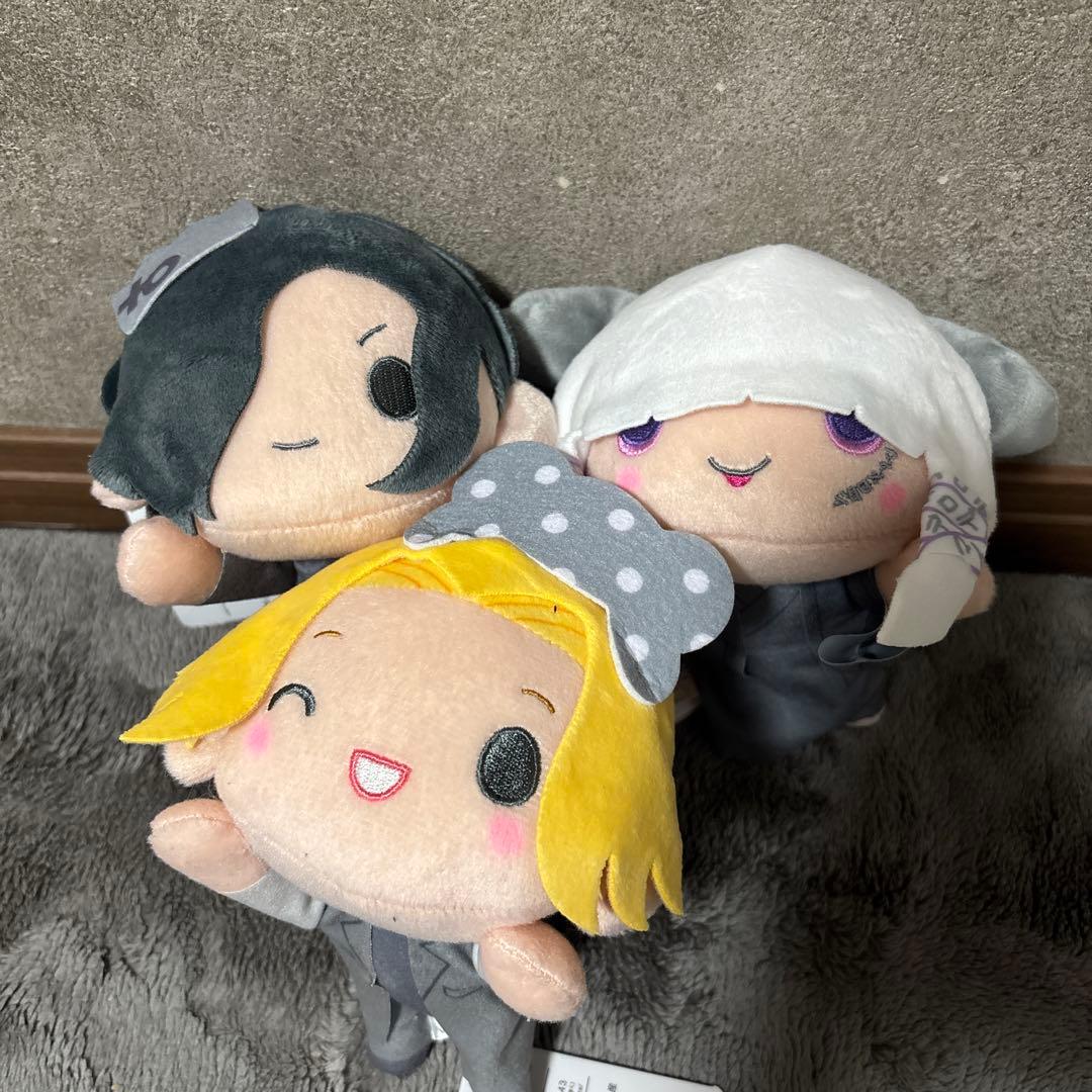 新品タグ付き　ジグザグ 真天地開闢集団　寝そべりぬいぐるみ コンプセット