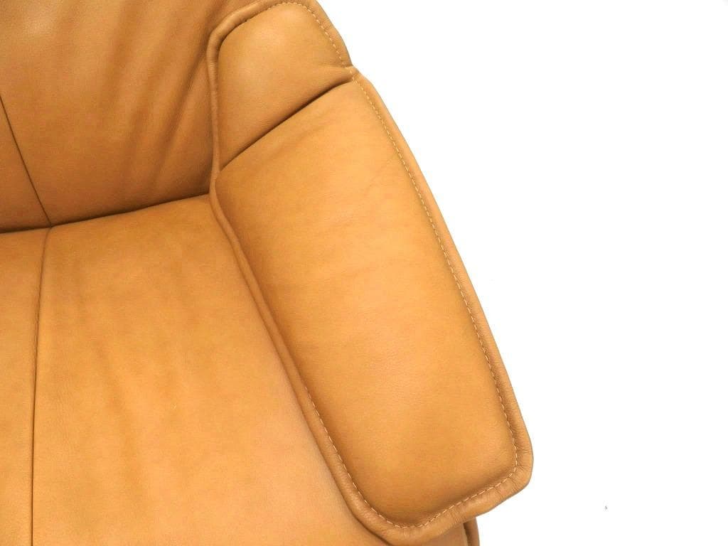 展示品　MODI　モディ　総本革　レザー　リクライニングソファ　リクライナー