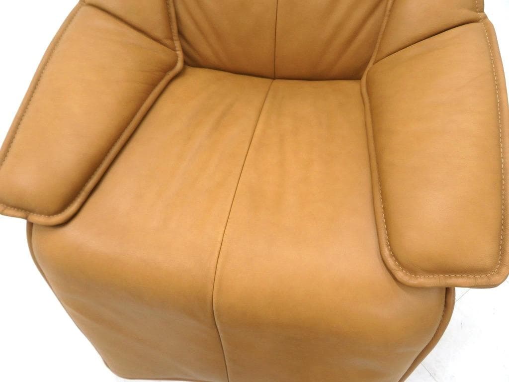 展示品　MODI　モディ　総本革　レザー　リクライニングソファ　リクライナー