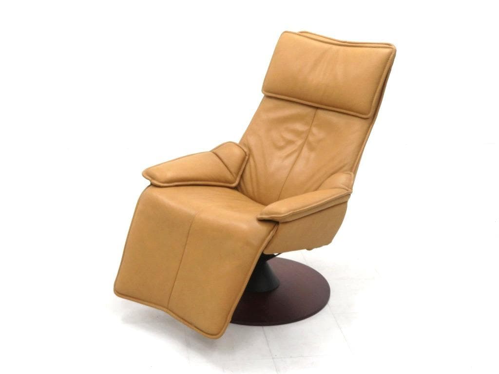 展示品　MODI　モディ　総本革　レザー　リクライニングソファ　リクライナー