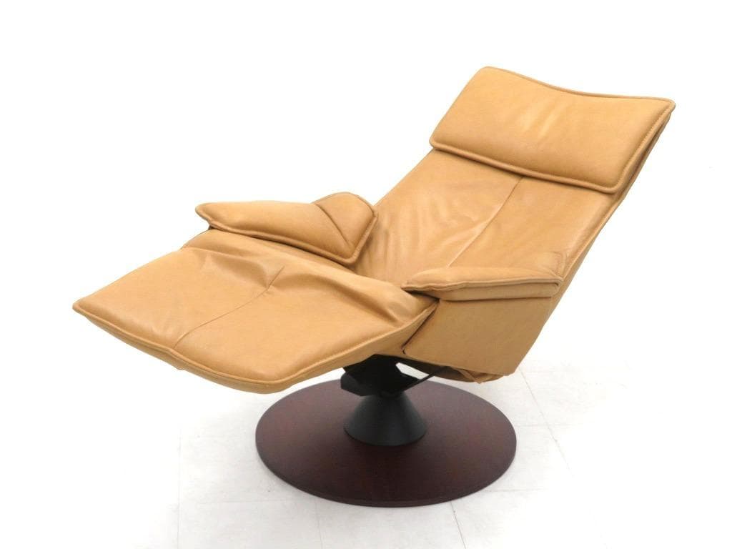 展示品　MODI　モディ　総本革　レザー　リクライニングソファ　リクライナー