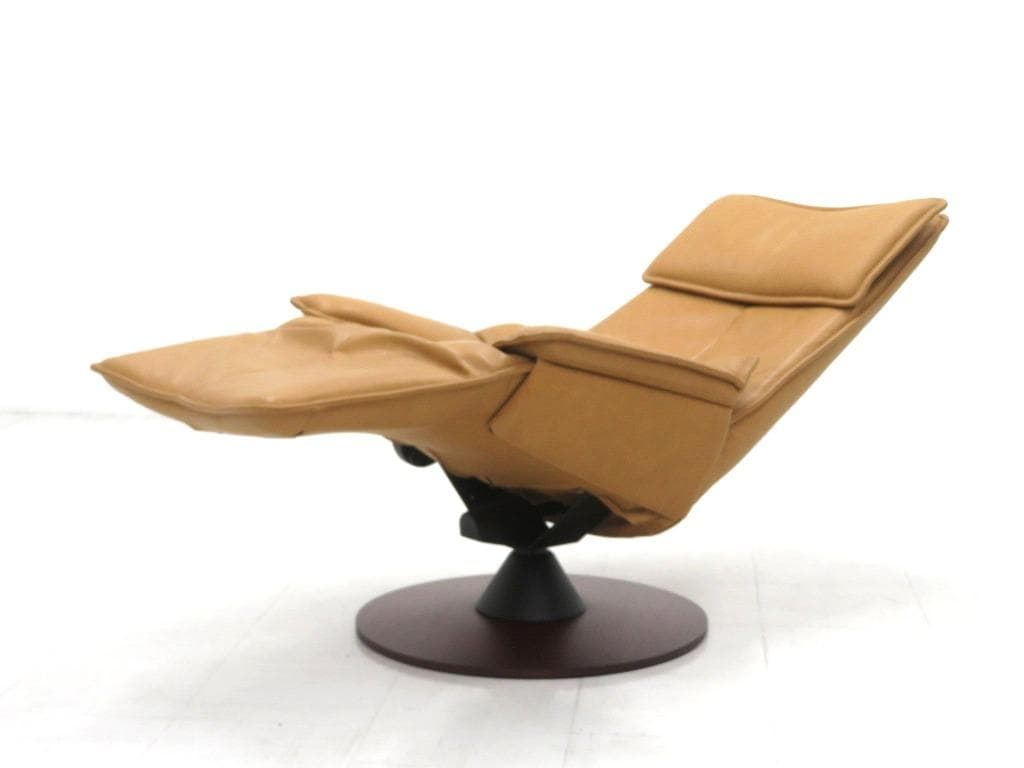 展示品　MODI　モディ　総本革　レザー　リクライニングソファ　リクライナー