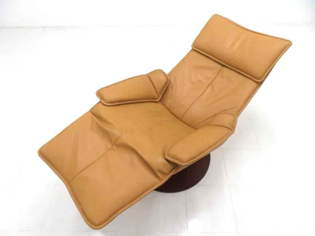 展示品　MODI　モディ　総本革　レザー　リクライニングソファ　リクライナー