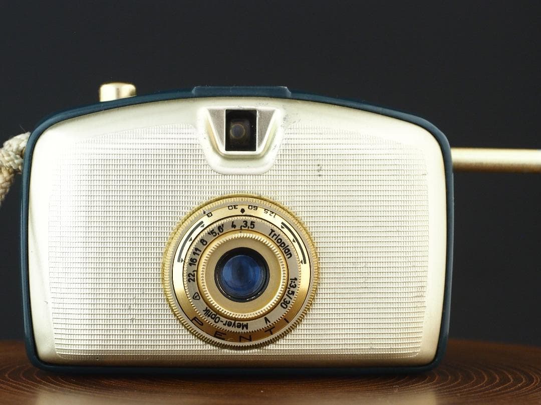 PENTI ハーフ判カメラ TRIOPLAN 3.5/30 モスグリーン