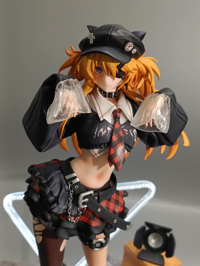 新世紀エヴァンゲリオン 式波・アスカ・ラングレー 樹脂 彫刻 フィギュア