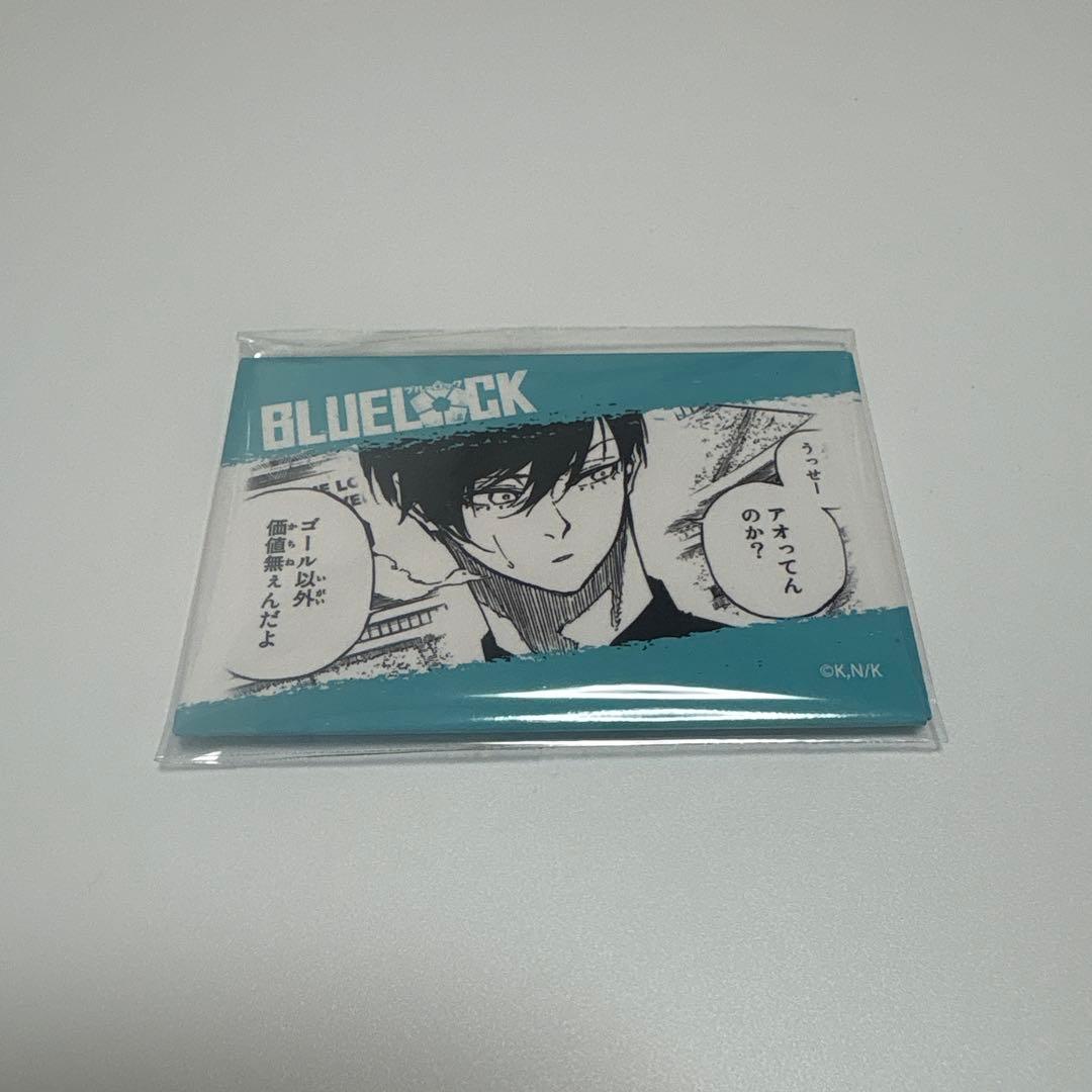 ブルーロック　糸師凛　スクエア缶バッジ