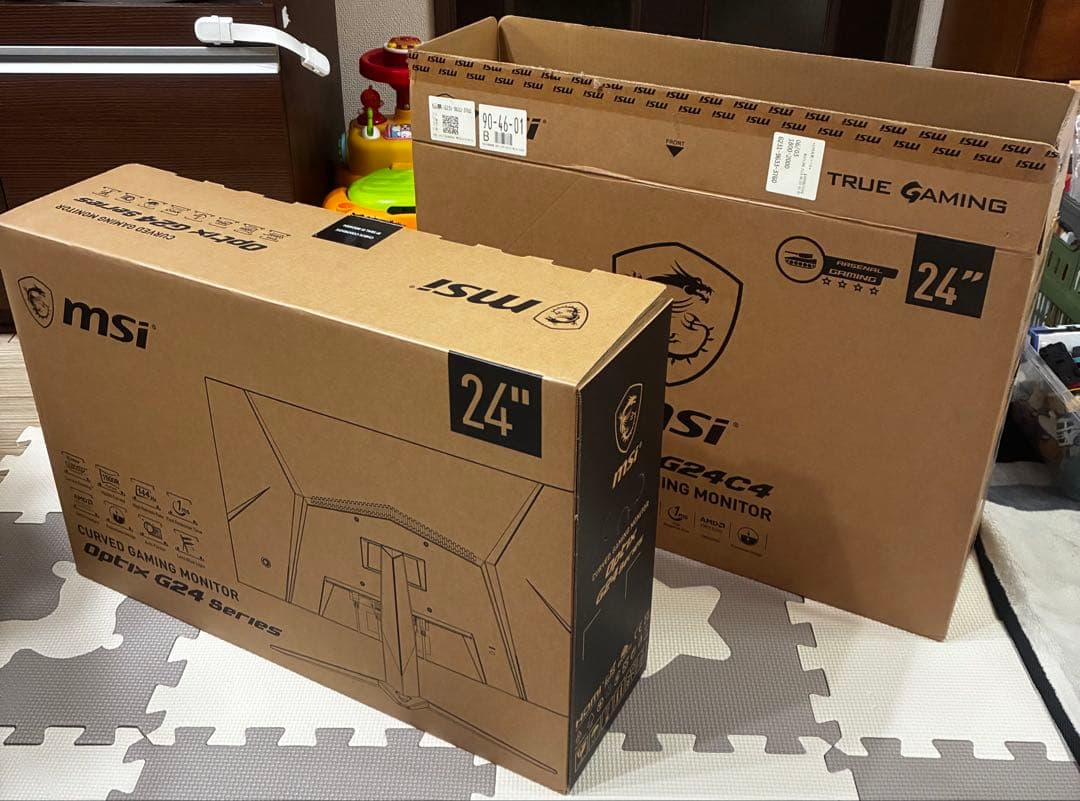 MSI optix G24C4 23.6型湾曲モニター