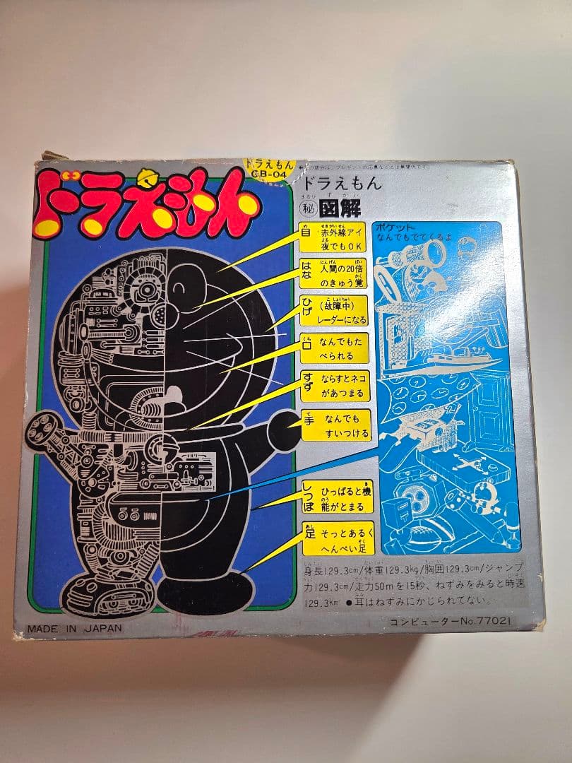 【当時物】美品　ドラえもん　ガチャガチャ　超合金　ポピー　GB-04