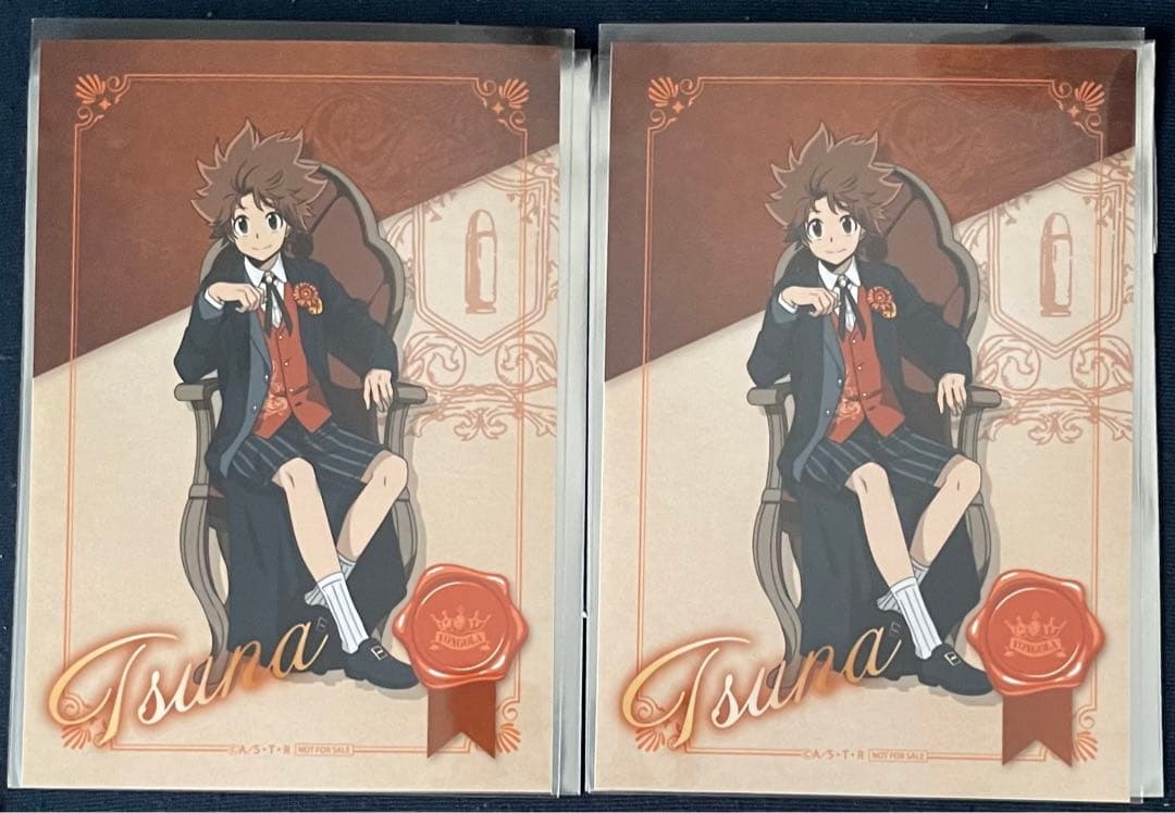 沢田綱吉　REBORN 渋谷MODI パブリックスクール　缶バッジ　学生証　特典