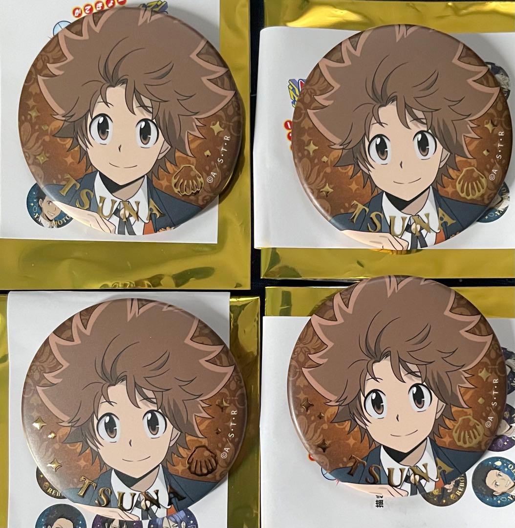 沢田綱吉　REBORN 渋谷MODI パブリックスクール　缶バッジ　学生証　特典