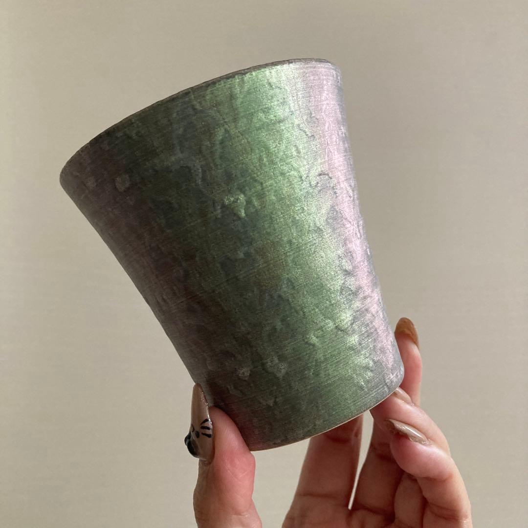 麟 Lin 有田焼 ロックカップ グラス 日本製 オーロラ シェル