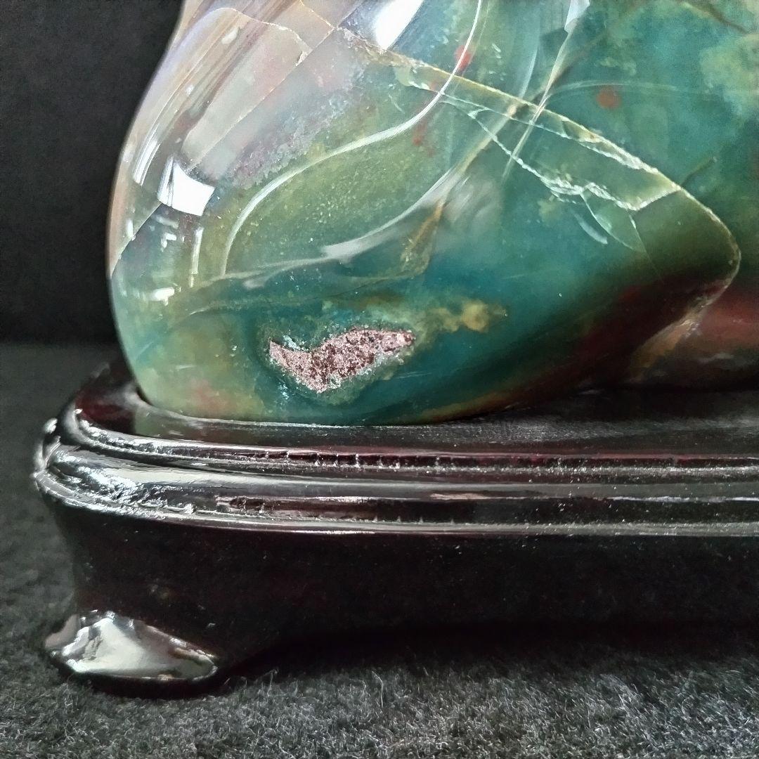 鑑賞石 佐渡石 赤玉石 錦紅石 自然石 原石 ジャスパー石 約4,3kg