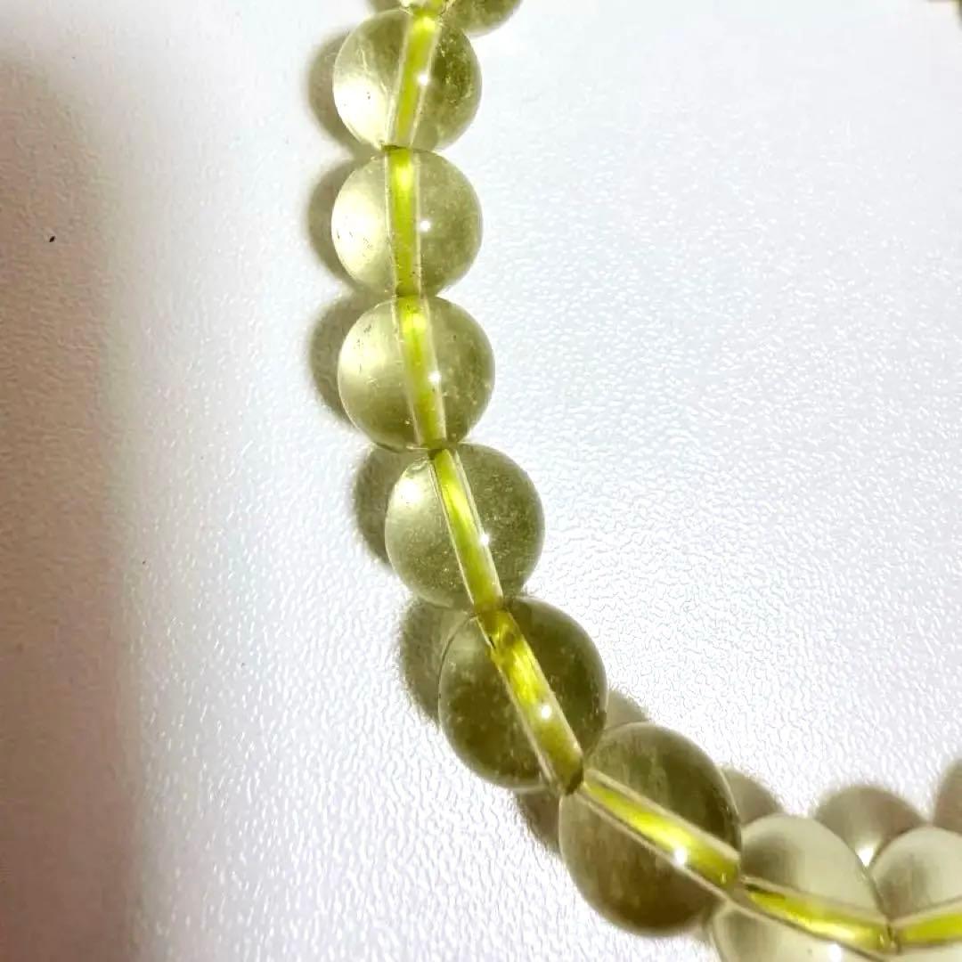 リビアングラスブレスレット　透明感抜群【トップクオリティ】