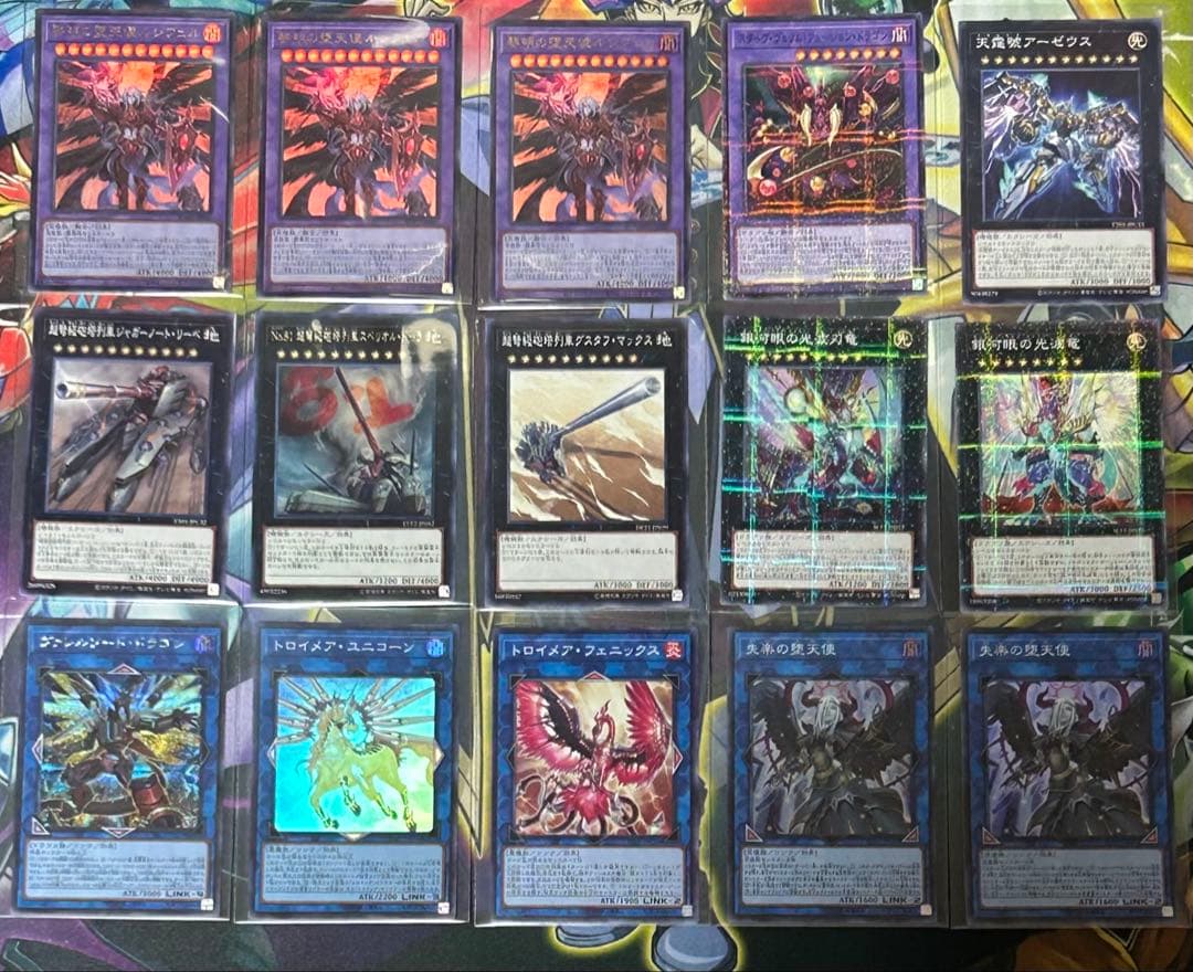 遊戯王　堕天使デッキ(メイン40枚＋EX15枚)