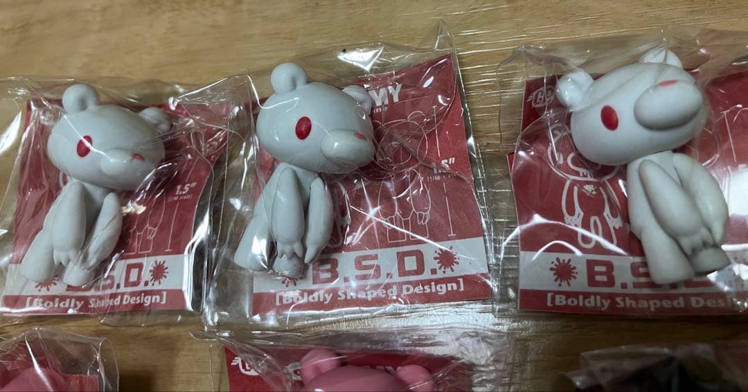 【希少】2009年　グルーミー　B.S.D フィギュア　おつまみサイズ弐　9個