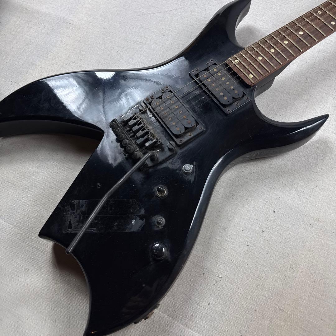 Hurricane bich型 変形ギター 音出し不可 ジャンク エレキ メタル