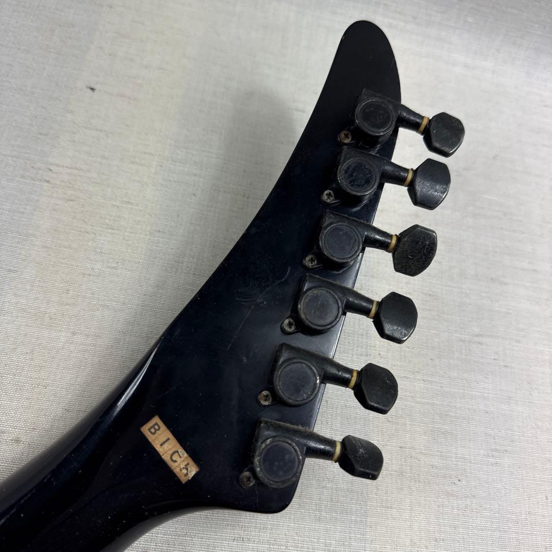 Hurricane bich型 変形ギター 音出し不可 ジャンク エレキ メタル