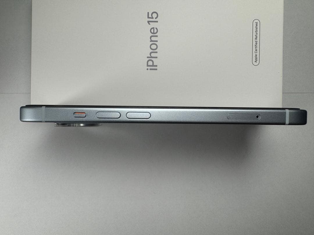 美品 完品 Apple iPhone 15 ブルー 128GB 保証期間内