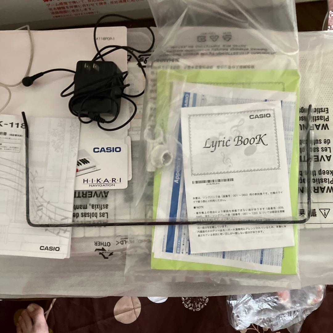 CASIO光ナビゲーションキーボード LK-118