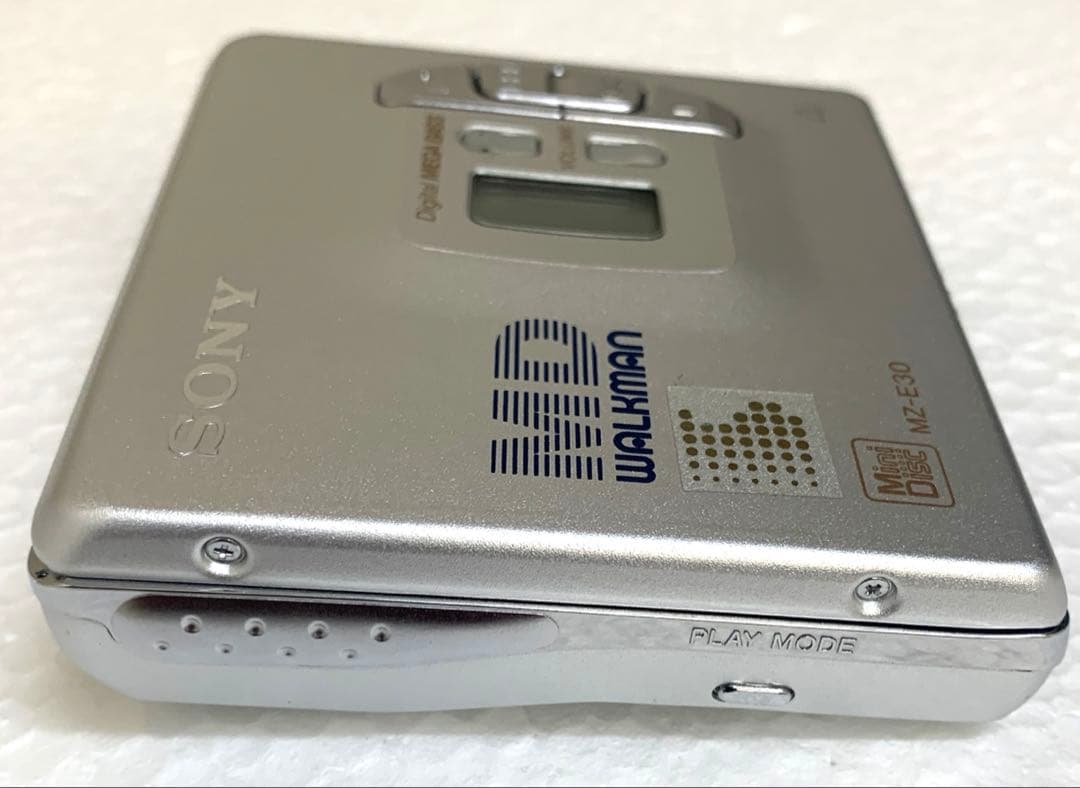 【動作品】【美品】SONY ポータブルMDプレーヤー　MZ-E30