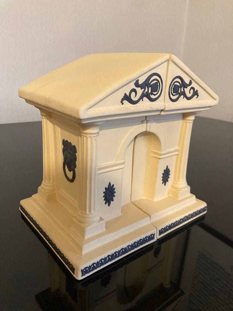 レア　ウェッジウッド ジャスパー　ブックエンド