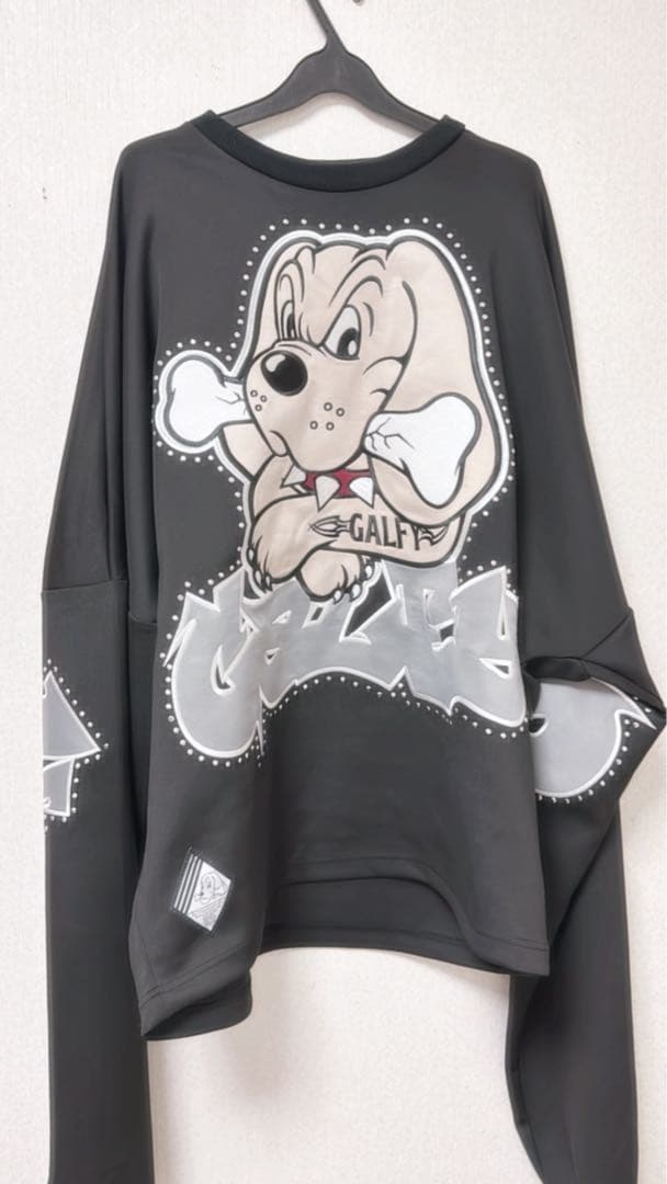 ガルフィーギャル男 BIG ロゴ大萌袖ロン T