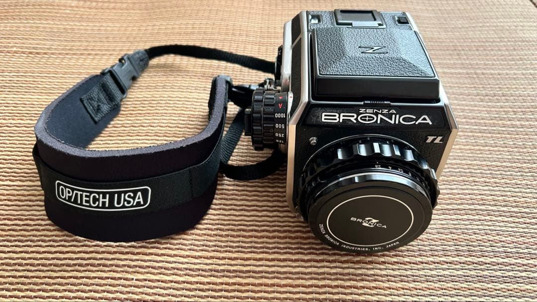 完動品 ゼンザブロニカ EC-TL2 BRONICA 中判フィルムカメラ