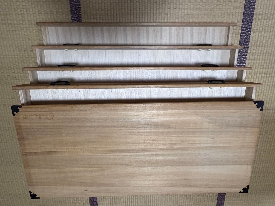 桐ダンス4段 引き出し付き